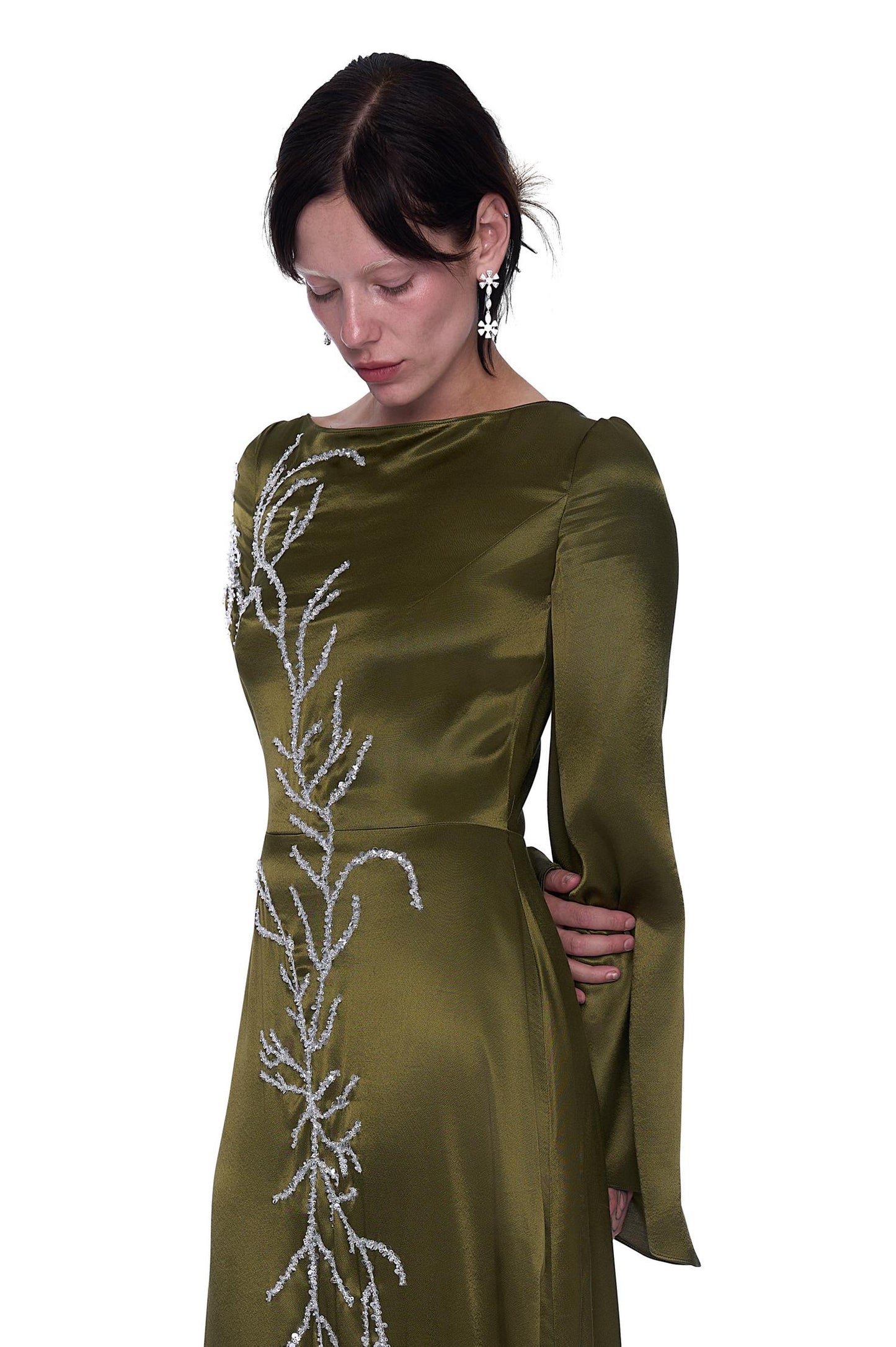 SENSORIUM BEADED GOWN