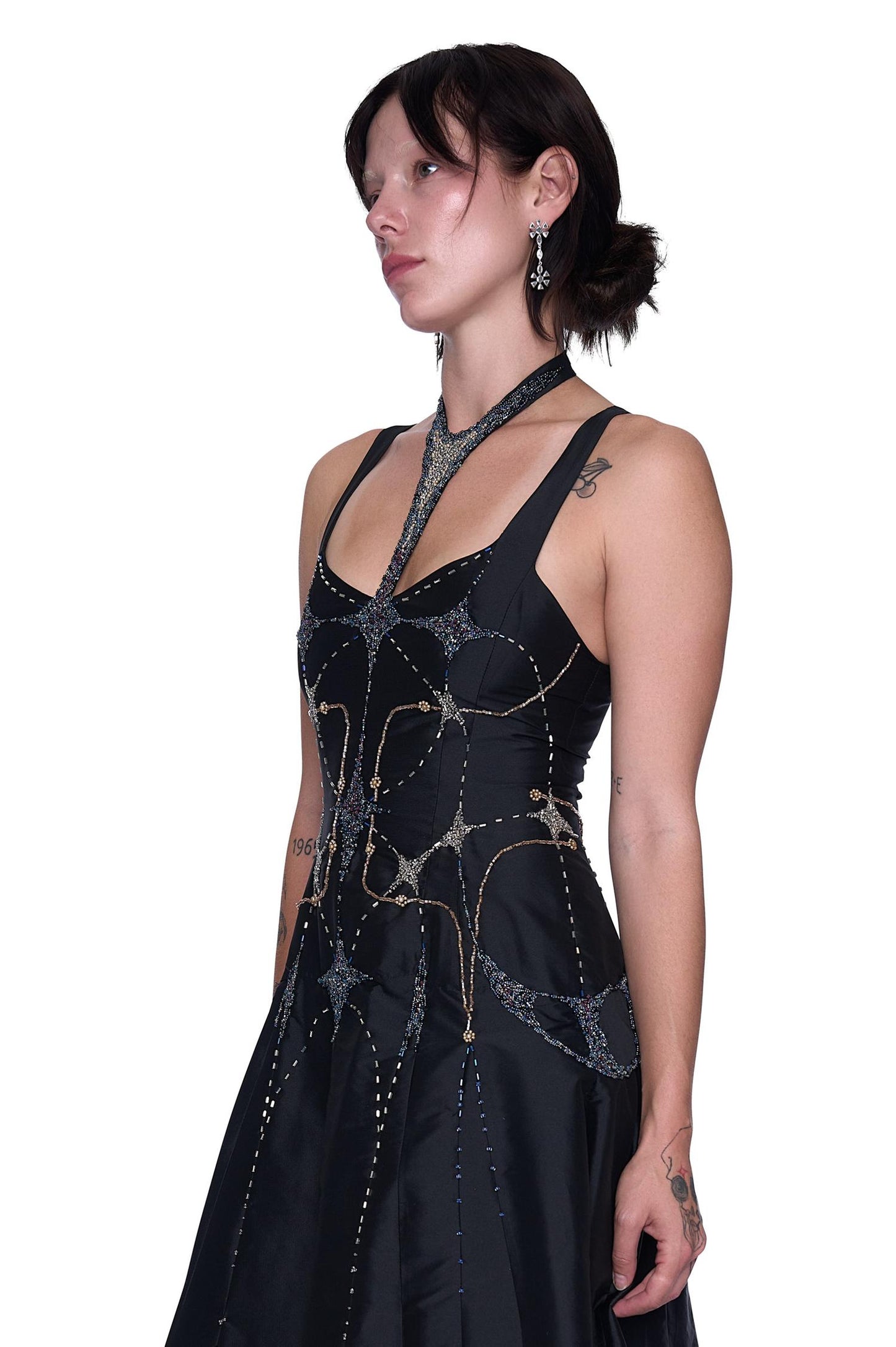 CELESTIAL BEADED GOWN I Am Studios CELESTIAL BEADED GOWN I Am Studios